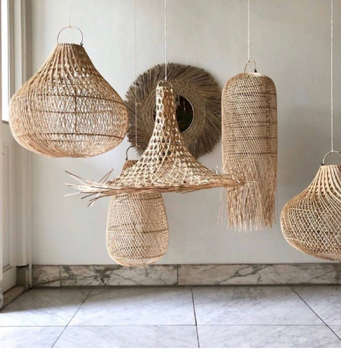 Rattan Pendant Lamp