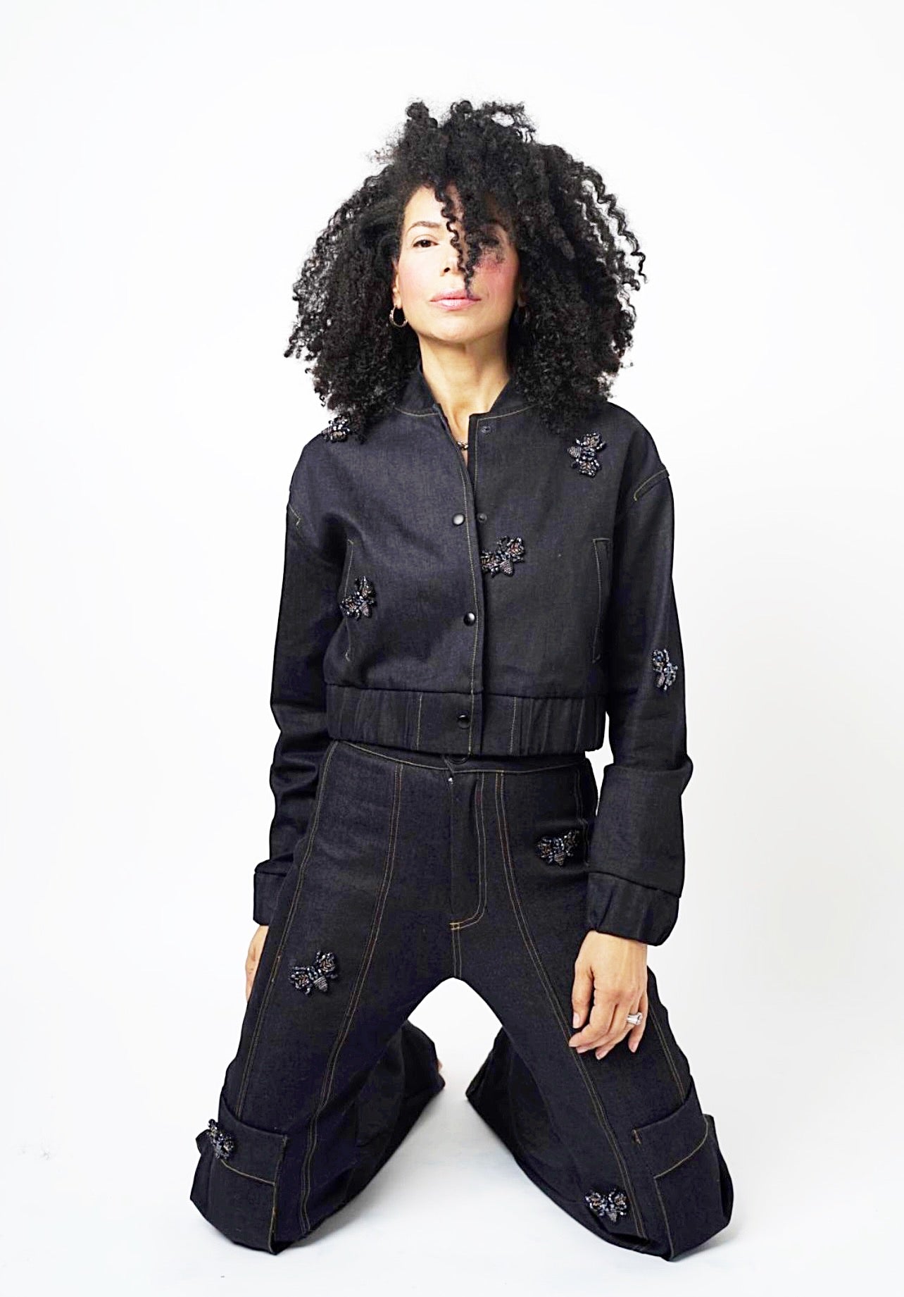 June Bug Denim Cropped Jacket