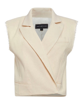 Twill Cotton Linen Vest