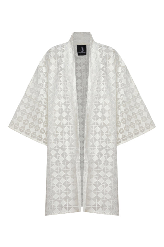 Organza Embroidered Kimono