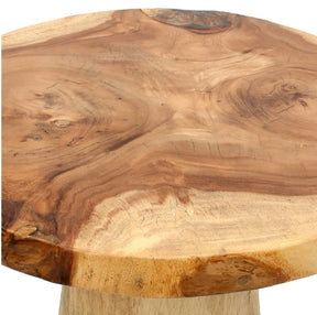 The Timber Conic End Table