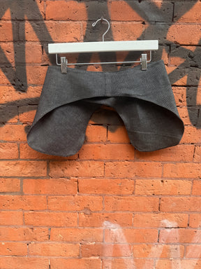 Denim waist bag
